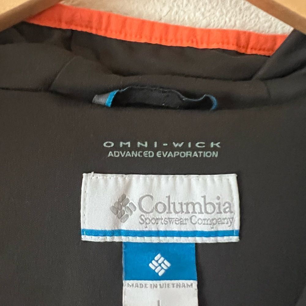 Columbia Boys Pixel Grabber Camo/DK Gray Reversible Jacket Size Youth 14-16 - Picture 7 of 7